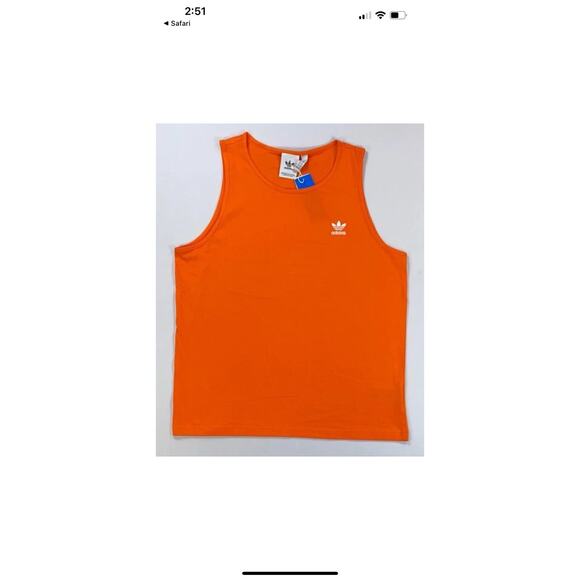 Men's Adidas Originals Essentials Embroidered Logo Trefoil Tank Top Size XL - Picture 1 of 1